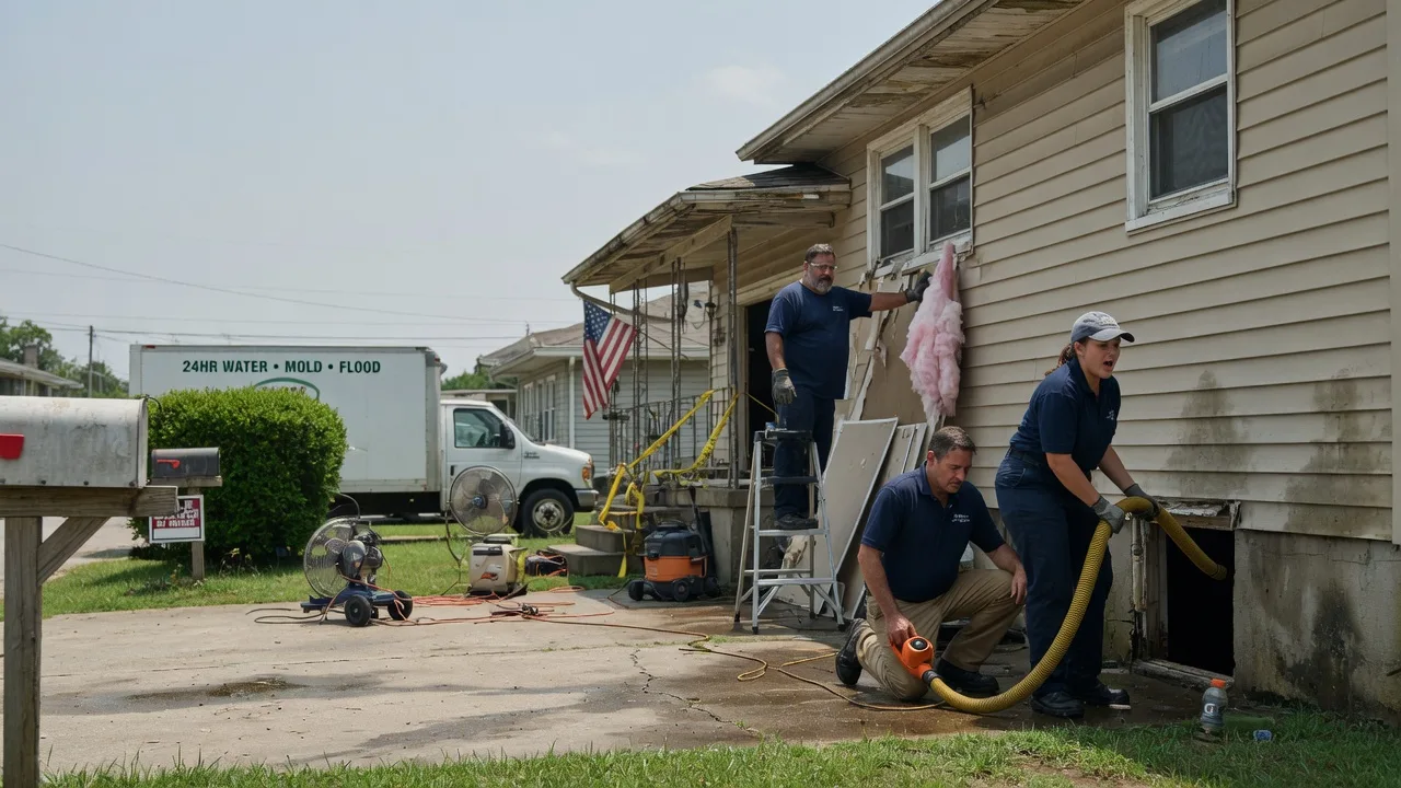 Water Damage Repair in Westhoff, TX near me
